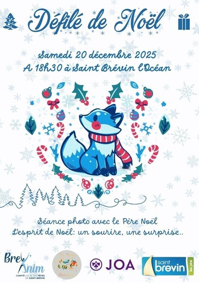 Défilé de Noël à Saint-Brevin-l’Océan : vivez les fêtes en bord de mer